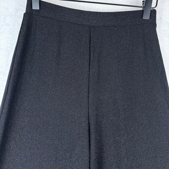 Reformation Sparkly High Waisted Wide Leg Pants Size XS - Picture 2 of 8